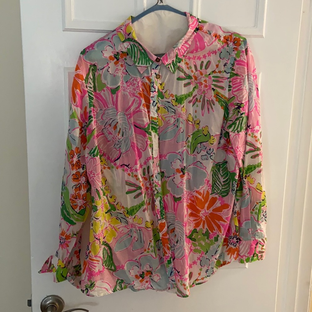 Plus Size Women’s 2X Lilly Pulitzer for Target Top